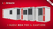 Sebach diversifica l’offerta di box per cantieri