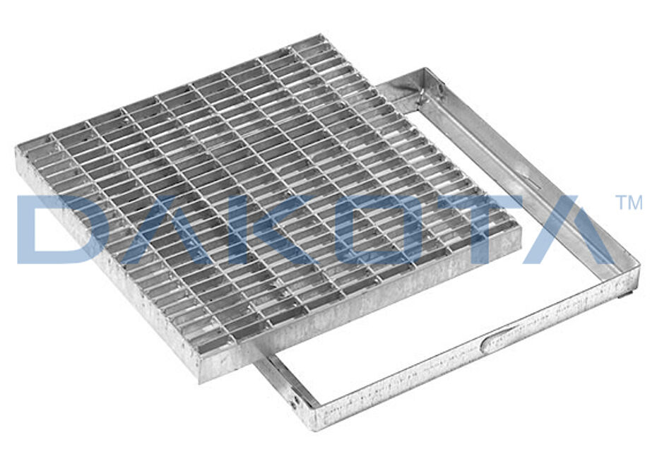 Dakota Group - Dakota - Drain - GRIGLIA QUADRATA ANTITACCO CON TELAIO