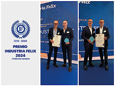 Ermetika insignita del Premio Industria Felix