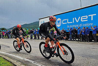 Clivet si tinge di rosa per il Giro d'Italia