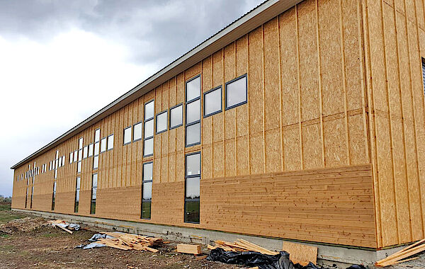  Costruzione a telaio in legno